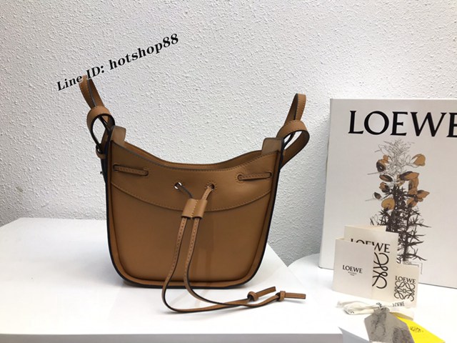 Loewe專櫃2022新款迷你hammock手袋 羅意威手提肩背女包迷你版吊床包 10393 lyw1235